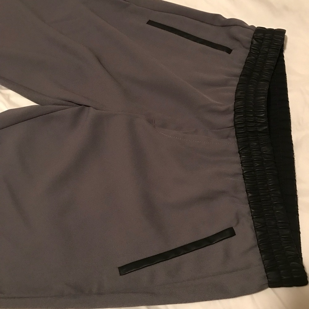 Banana Republic - Pants w/ Faux Leather